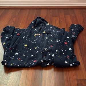 Lands' End Kids Starry Night Fleece Jacket - Navy